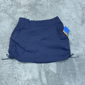 Columbia Women's L Active Fit Skirt Nocturnal e0559